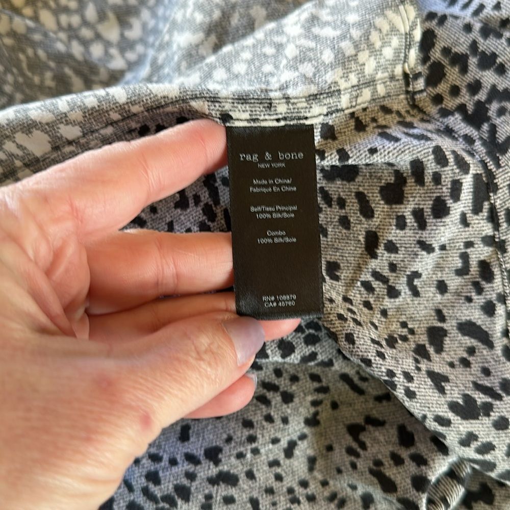 Rag and Bone Faux Wrap Dress - Picture 7 of 7